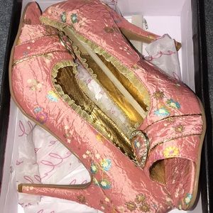 Pink Ellie Peep Toe Heel size 12